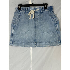 Girls Gap Denim Skirt Size S Blue
